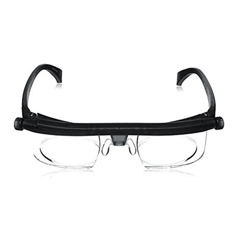 Adjustable Strength Lens Zoom Reading Glasses Eyewear Variable Focus Vision Eyeglass Magnification Presbyopic Glasses