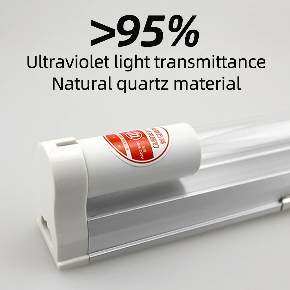 High Ozone &amp; Ozone Free Quartz Ultraviolet Germicidal Lamp Tube Uv Sanitizing Light Tubes Uvc Germicidal Lamp 8W 10W 15W
