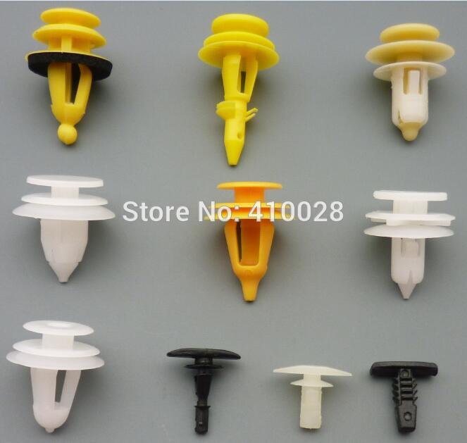 shhworldsea 100PCS panel wykończenia drzwi samochodu uchwyt weatherstrip retainer panel wykończeniowy klips tylnej klapy dla jeep dla toyota