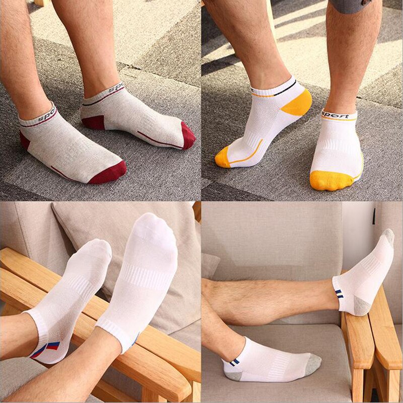 Cotton Socks Men Thin Cycling Socks Low Ankle Socks Sport Athletic Socks Women Sock Sneaker Basketball Socks Men