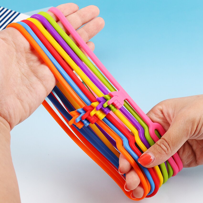 1PC Cute Silicone Finger Pointing Bookmark Book Mark Office Supply Funny