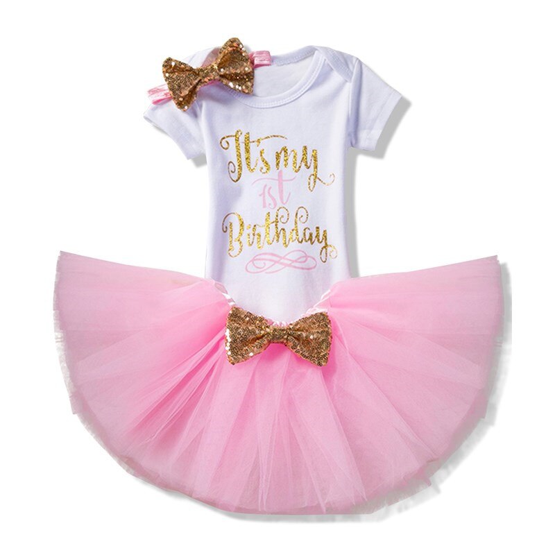 Peuter Kleding Meisje Feestjurk Doop Kinderen Jurken Elegante 1 Jaar Baby Verjaardag Jurk Tutu Dragen Kids Kleding