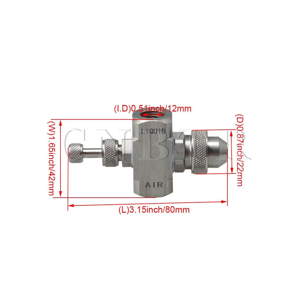 CNBTR Adjustable Air Atomizing Cooling Nozzle Pressure Nozzle Cone-Shape Spray