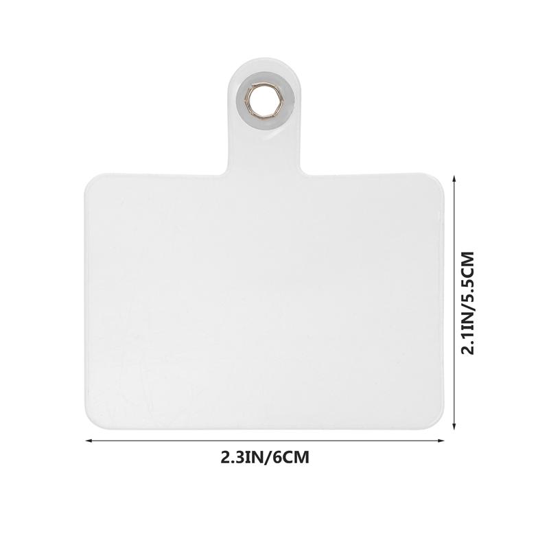 10 stk universal mobiltelefon tøjring patches anti-tabt ledning klæbende-fri telefon etui anker til aftagelig snor ophængning