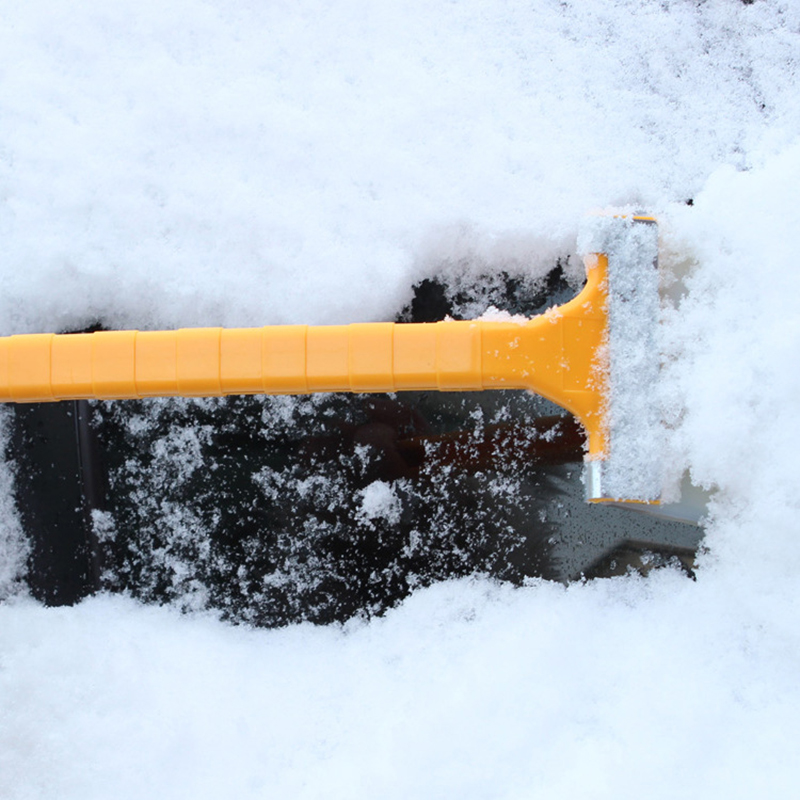 Multipurpose Snow Scraper Widen Metal Blades ABS Anti-slip Handle Car Windsheild Snow Shovel Ice Scraper Scoops Garden Tools