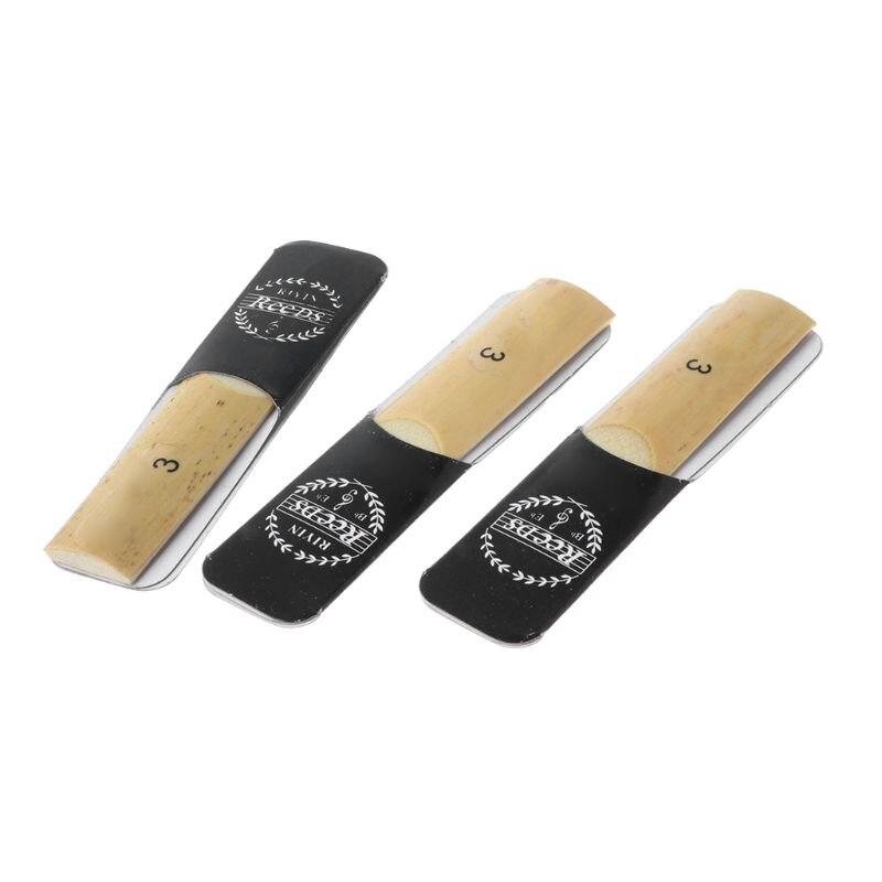 10pcs Bb Tenor Saxofoon Rieten Sterkte 2 2.5 3 Sax Houtblazers Instrument Onderdelen 27RD