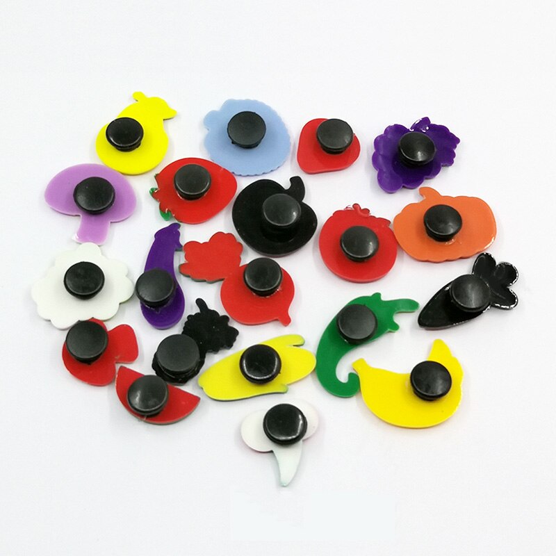 1000 stk/parti plastik knap sorte spænder dele tilbehør egnet til sandaler træsko sko diy sko charms 8/10/12/13/14/15mm