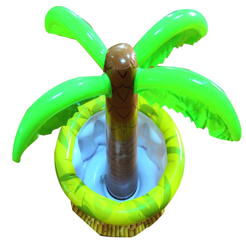 Ijsemmer Rainbow Cloud Bekerhouder Opblaasbare Pool Float Zwembad Vlot Koeler Bier Drinken Tafel Bar Tray Party Speelgoed Strand accessoires: YELLOW