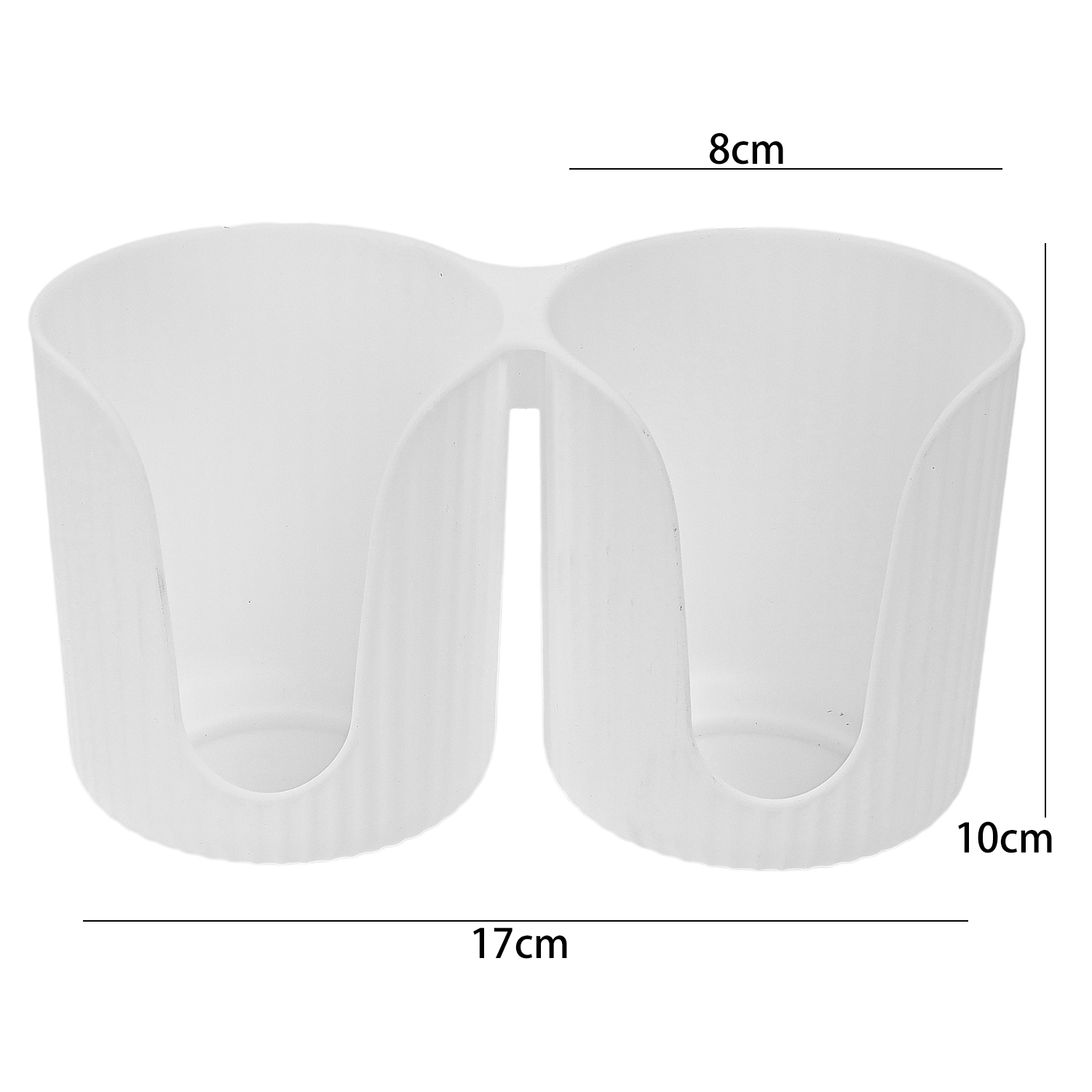 Distributeur de gobelets en plastique T1, porte-gobelet double pratique, stockage de gobelets en papier de poulet, présentoir de gobelets, fournitures pour la maison, évaluation: prune