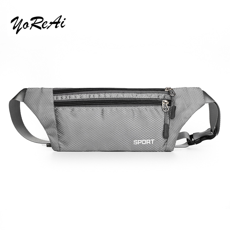 YoReAi imperméable à l'eau Bum sac taille Pack hommes poitrine ceinture taille sacs épaule Pack Usage Multiple hanche Pack voyage sac ceinture