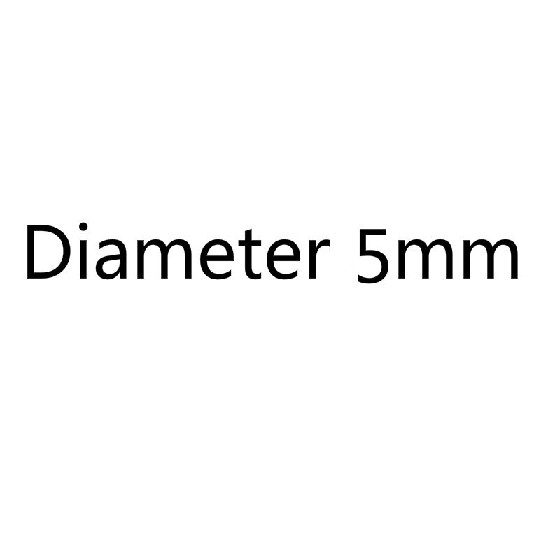 Diameter 4mm 5mm 6mm massivt elastiskt gummifisklina rep missad stånghållarstång tjockt fiskerep med krok 5m-27m: Diameter 5mm / 14m