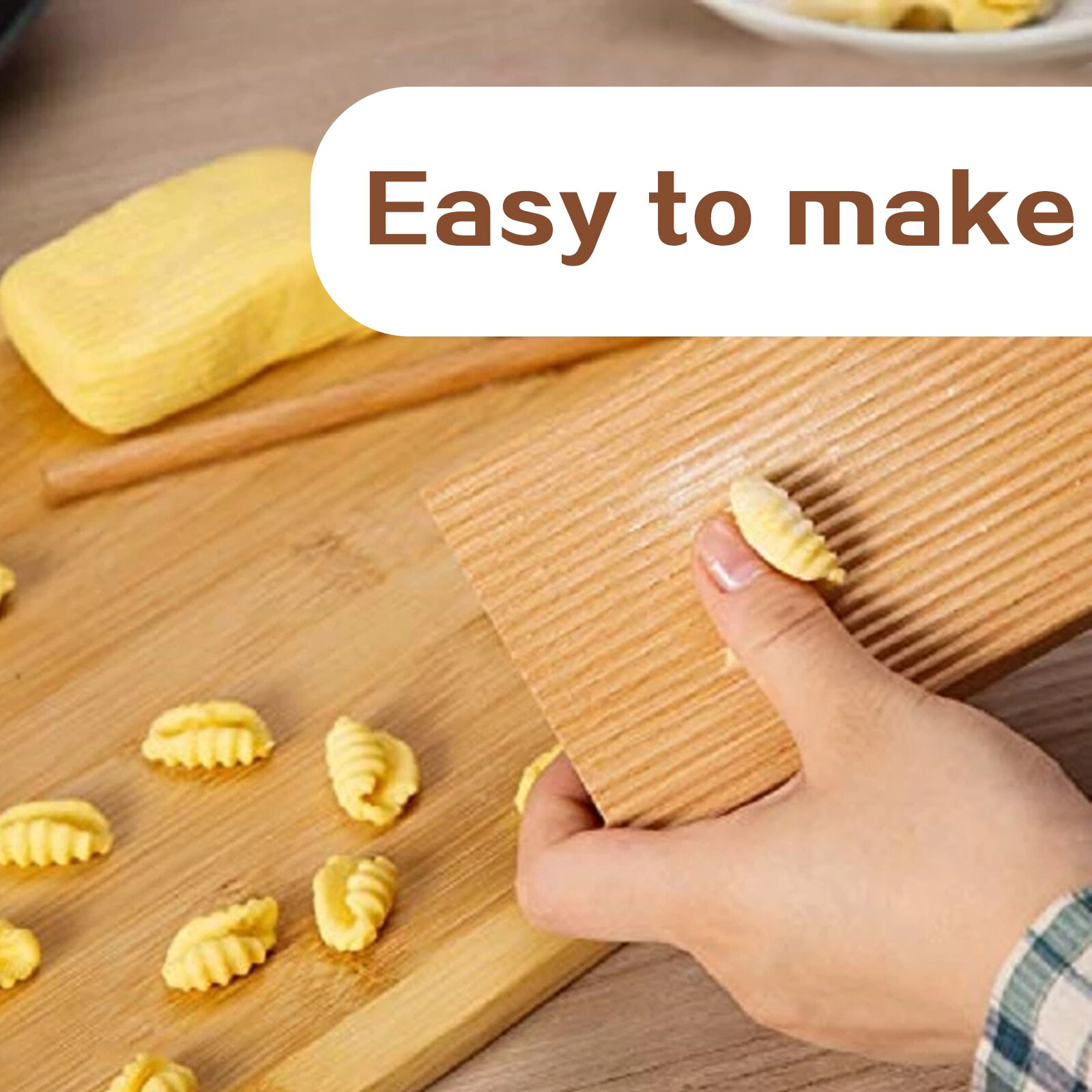 Holz Nudeln Butter Tisch Und Eis bin Stiel Leicht Machen Authentische Hausgemachte Pasta Und Nicht-Stock Butter Pasta Bord Gnocchi Rolle