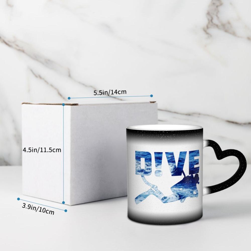 Plongée sous-marine café k mugs tasses en verre tazas ensemble maison jardin couple shiba inu jetable solo support donut amis