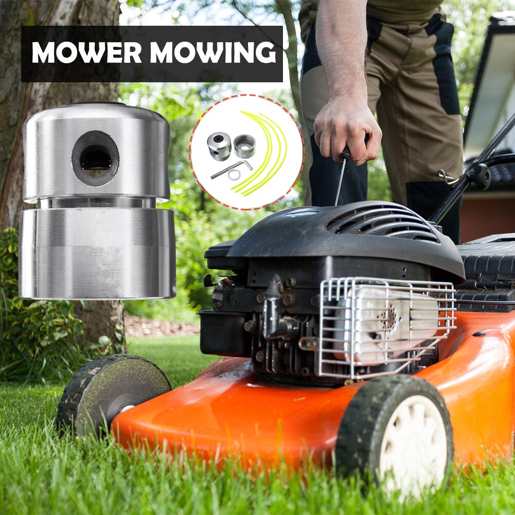 Metal Cylindrical Strimmer Grass Trimmer Head Lawn Mower Replacement Parts