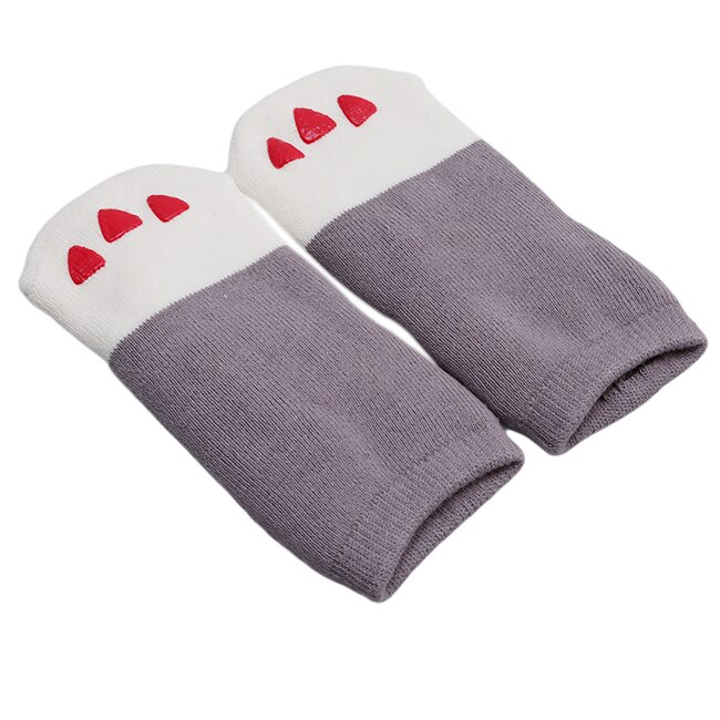 1pair 0-2 Years Old Autumn Winter Thick Girls Boys Kid Socks Cotton Paw Casual Meias Infantil Anti Slip Socks Soft: gray