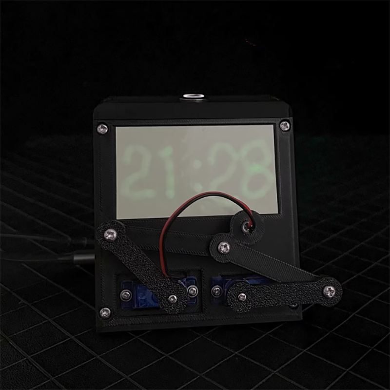 Automatic Writing Time Robot Programming Clock