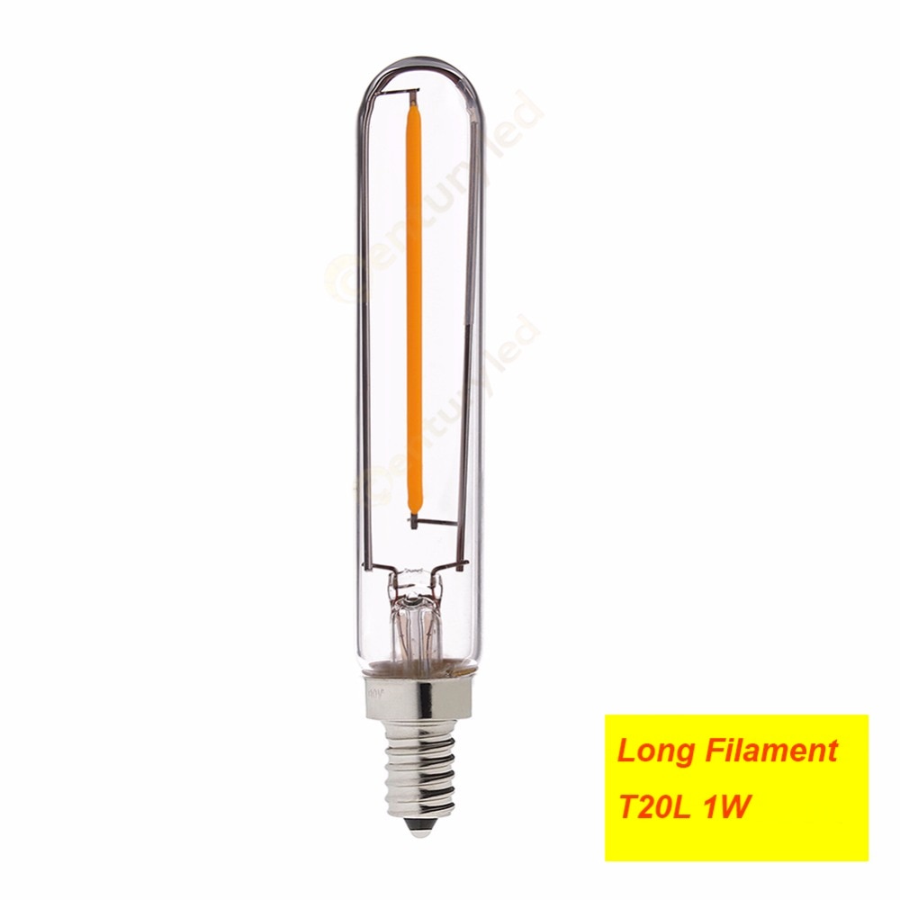 Grensk  t20 led glødetrådspære  g9 led 1w 2w e12 e14 110v 220v varm 2200k varm hvid 2700k dæmpbare lysekrone led vintage lys