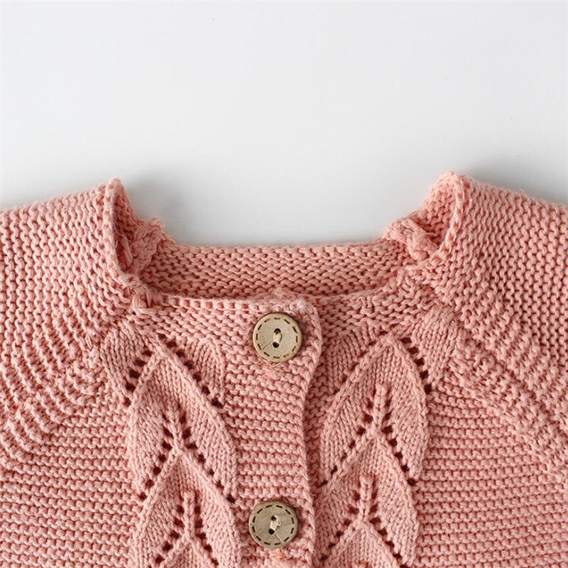 Pure Cotton Sweater Unisex Baby Clothes Autumn Knitted Coat Long Sleeve Casual All-match Infant Girls Boys Sweaters 0-2 Y