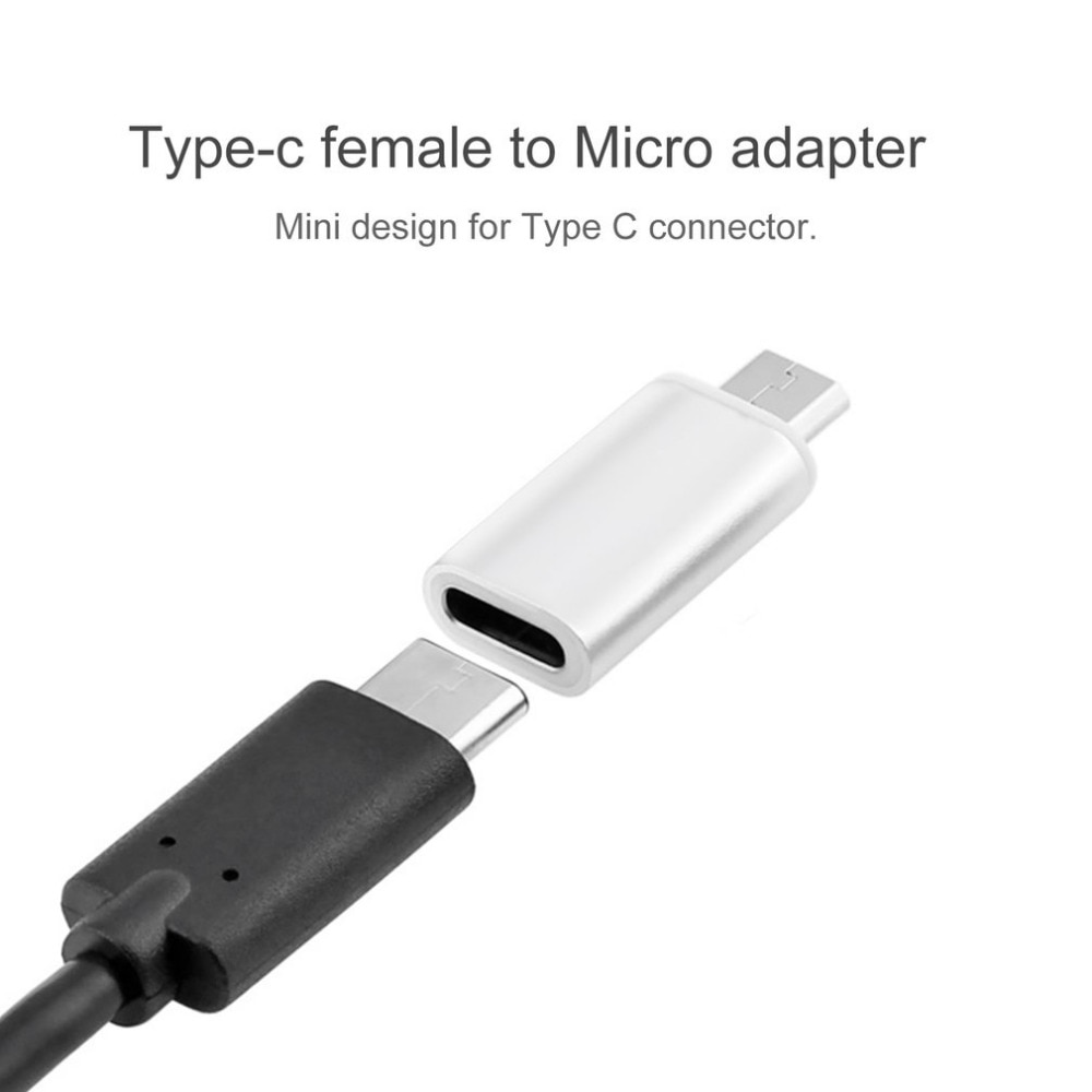 USB 3.1 Type-C Kabel Naar Micro USB Interface Convert Connector Data Sync Opladen Type-C adapter Voor Android Telefoon
