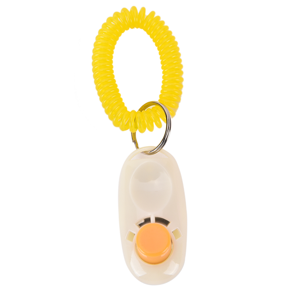 1pc Training Clicker 10 Colours Ultrasonic Dog Pet Bird Whistle Click Clicker Training Trainer Aid Guide