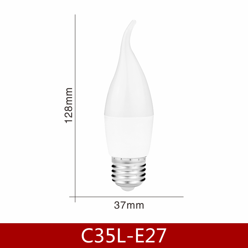 10pcs/lot 5W 7W LED Candle Bulb E14 E27 Lampara Led Light 220V-240V Bombilla Led Lamp No Flicker Spotlight Chandelier Lighting: WHITE / RGB / 5w