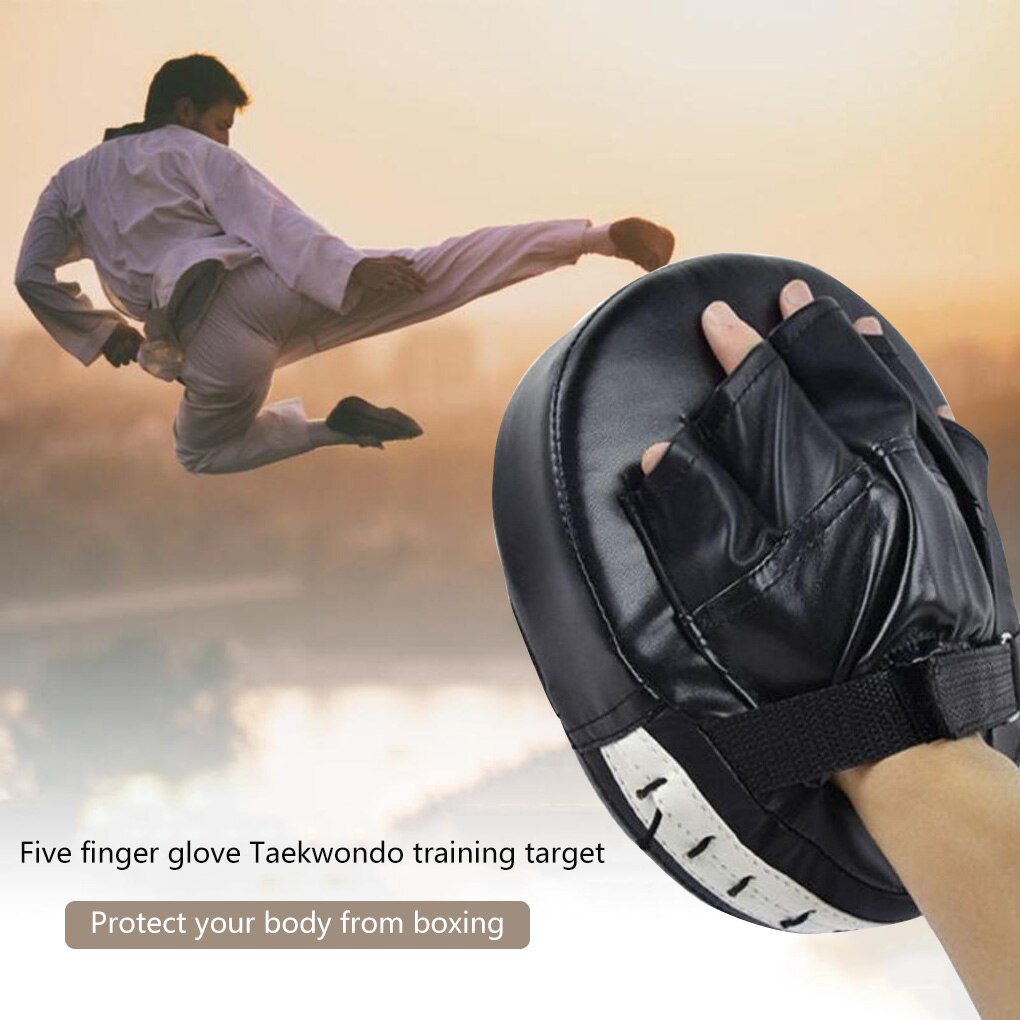 Boxer Target Muay Thai Kick Boxing Glove Pad Taekwondo Sanda Training PU Foam Hand Target