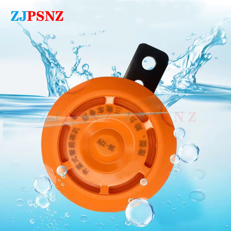 12V 36V 48V 60V 72V Klakson Rowerowy Dzwonek Elektroniczny Klakson Energooszczędny Skuter Rowerowy Skuter Motocyklowy Klakson alarm Wodoodporny