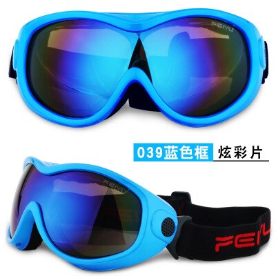 Ski Brille Snowboard Maske Für Männer Frauen Ski Brillen Schnee Schutz Über Brille Erwachsenen Doppel Anti-Nebel Zylindrischen: 10