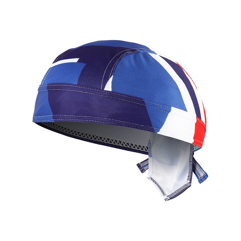 ARSUEXO multicolores Ciclismo gorra verano transpirable Bandana Ciclismo al aire libre deporte bicicleta Bandana hombres secado rápido cabeza bufanda: S4
