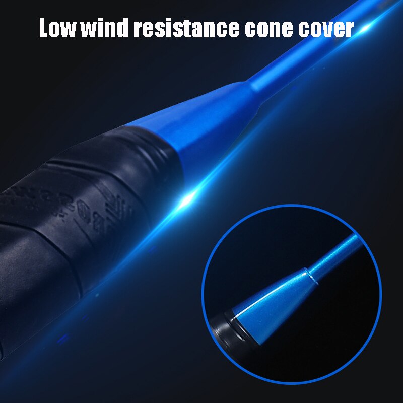 Carbon Badminton Racket Single Shot Men And Women Training Badminton Racket With Racket Bag