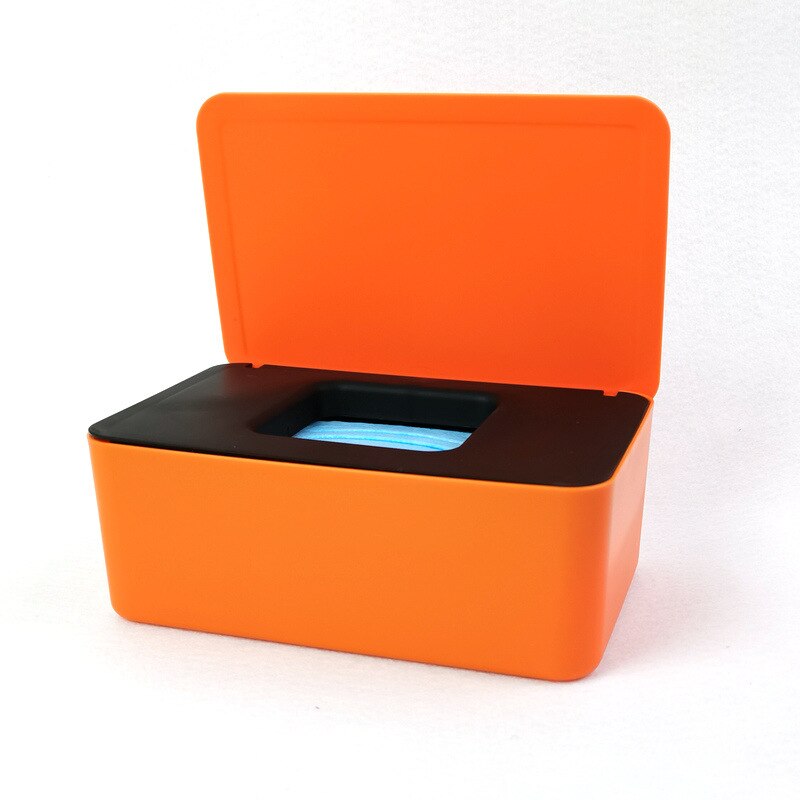 Tissue Doos Natte Doekjes Dispenser Houder Droog Nat Tissue Paper Case Box Doekjes Servet Opbergdoos Houder Container Met Deksel stofdicht: 15