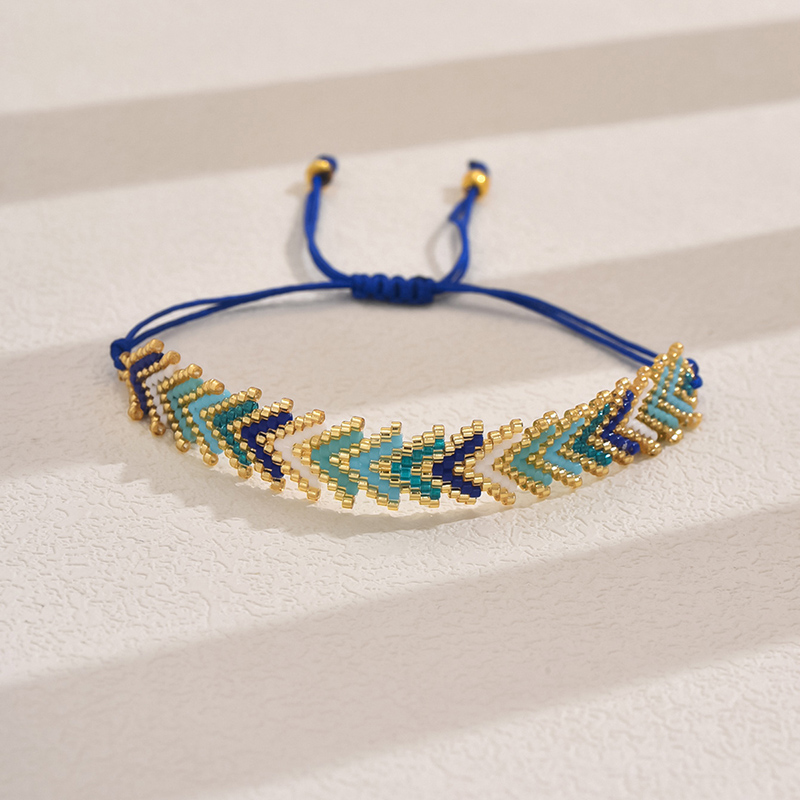 Zhongvi miyuki pulseiras de contas multicamadas sementes de vidro boêmio artesanais joias ajustáveis moda para mulheres e homens