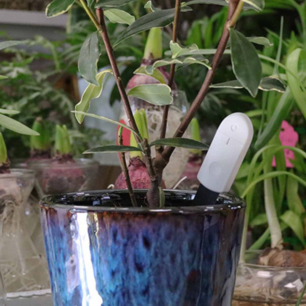 Smart Home With Light Indicator Detect Garden Portable Accurate Plant Humidity Meter Soil Moisture Tester Flower Monitor Dry Wet