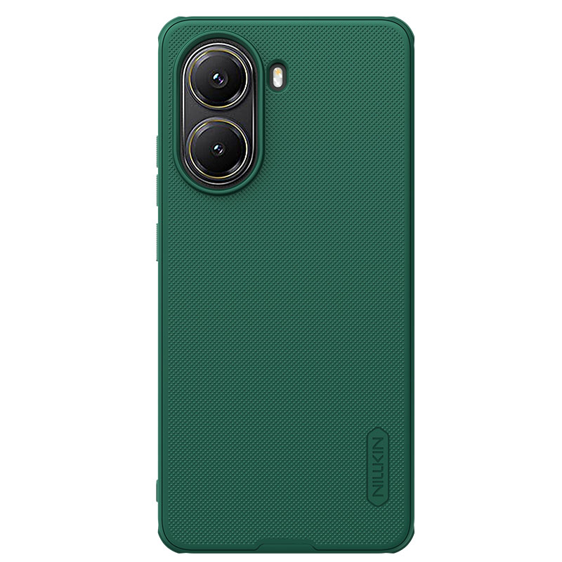 Nillkin Super Frosted Shield Pro Matte Phone Case for Xiaomi Poco X7 / Poco X7 Pro, PC+TPU Anti-Scratch Protective Cover: green / Poco X7