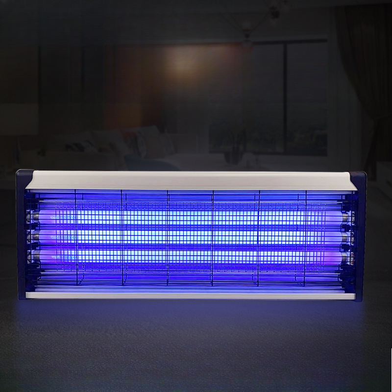 Lámpara antimosquitos de descarga eléctrica de 3 tubos, eficiente y silenciosa, 15/30/60W, luz LED repelente de mosquitos para interiores y hogares y restaurantes