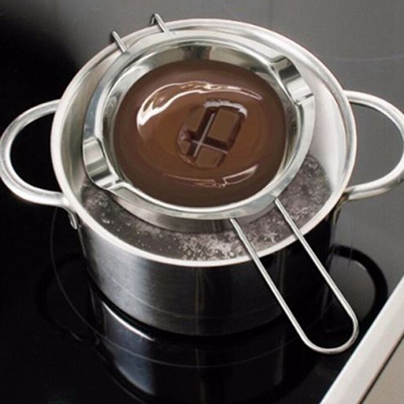 Stainless Steel Chocolate Melting Pot Double Boiler Milk Bowl Butter Candy Warmer Pastry Baking Tools