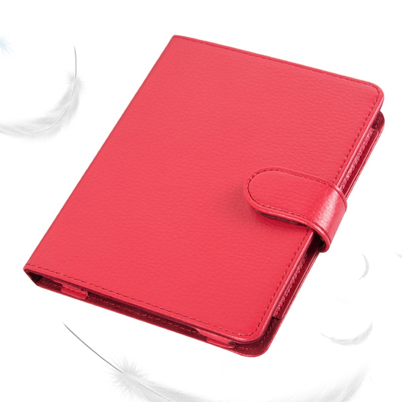 Case Voor Sony Prs-T2 Cover Case Voor Sony Prs-T2 6 Inch E-Reader E-Book Funda Capa Pu Leather Cover case Film + Stylus