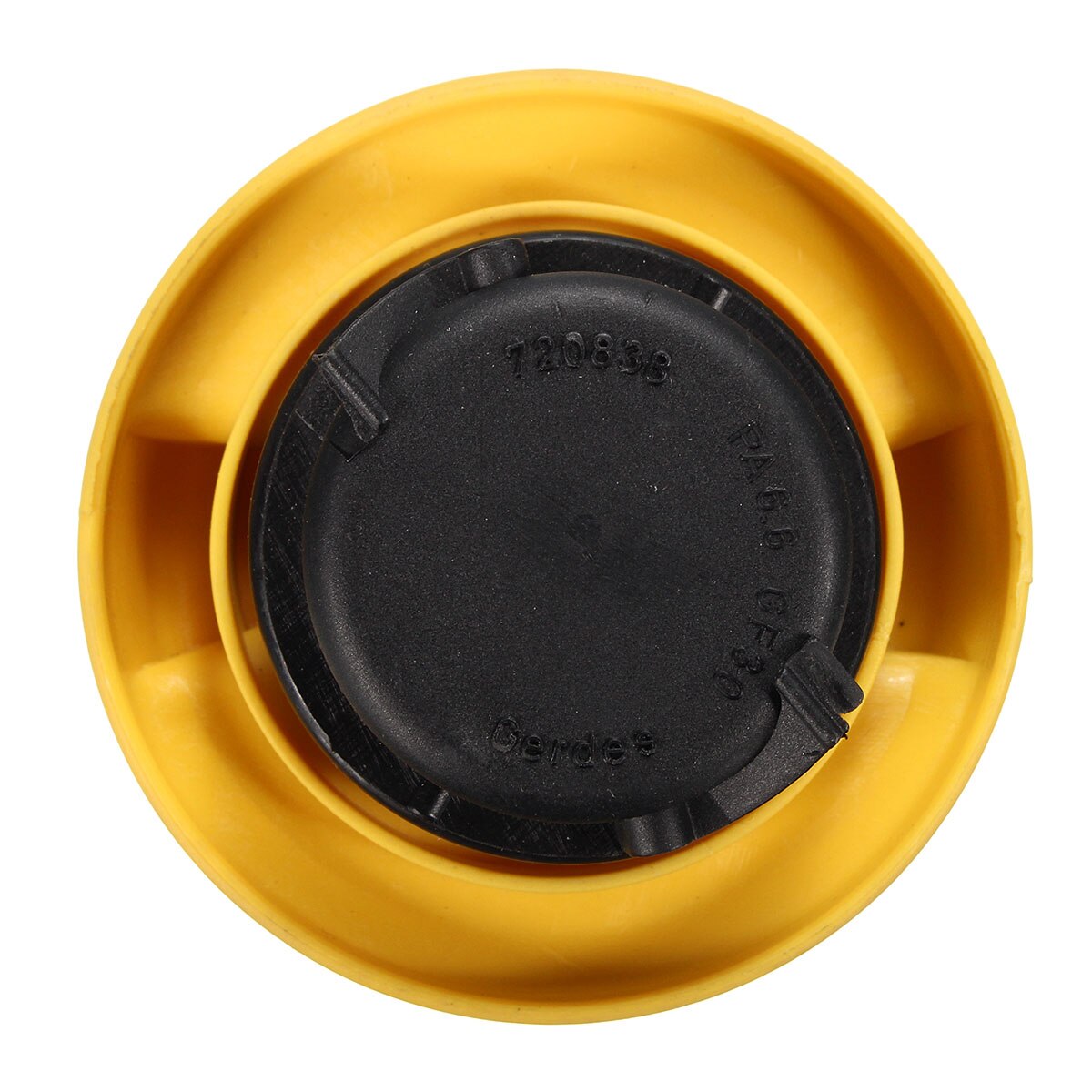 Korek wlewu oleju samochodowego robić Vauxhall Astra Corsa Combo Meriva Tigra Vectra Zafira 90536291 720838 żółty samochód stylizacji