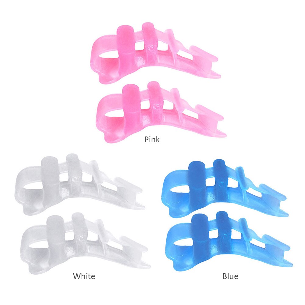 1 pari varpaat hallux valgus corrector separator suoristus jalkojenhoitolaite silikoni bunion suojelija sormet