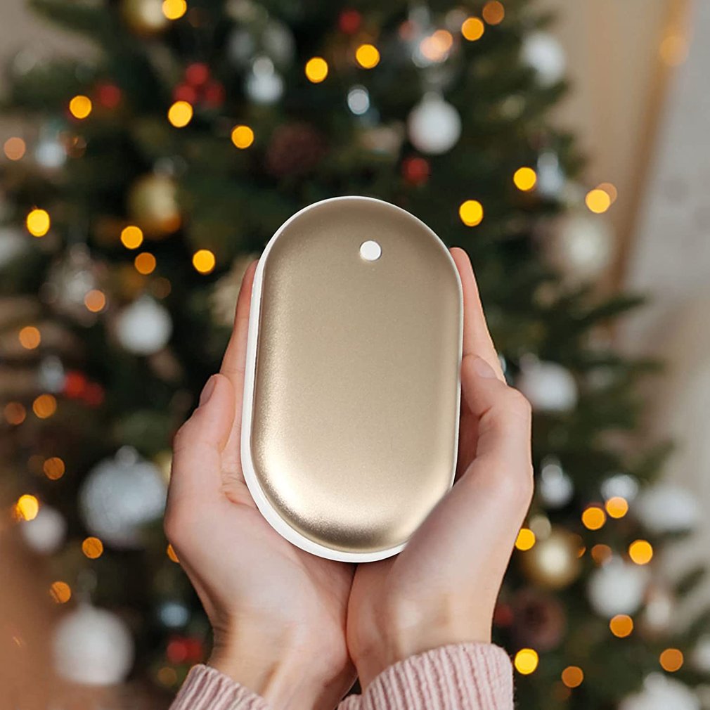 2400 mah, 5v- fach usb-wiederaufladbarer led-handwärmer, handlich, langlebig, mini-taschenwärmer, wärmeprodukt für zuhause