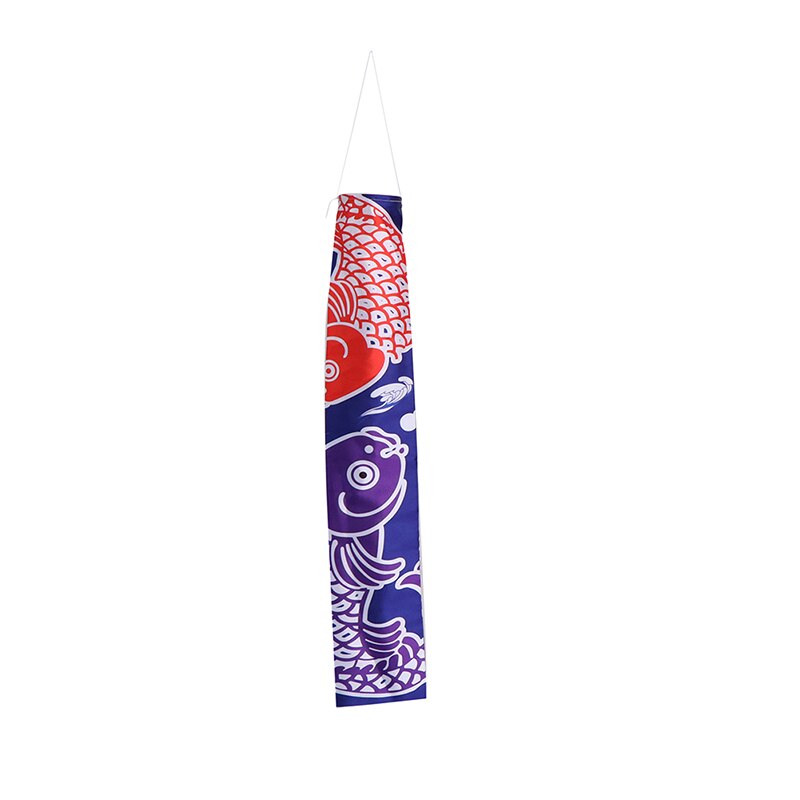 70cm karperspray windzak streamer vis vlag vlieger cartoon kleurrijke banner familie buiten ouder-kind activiteit speelgoed