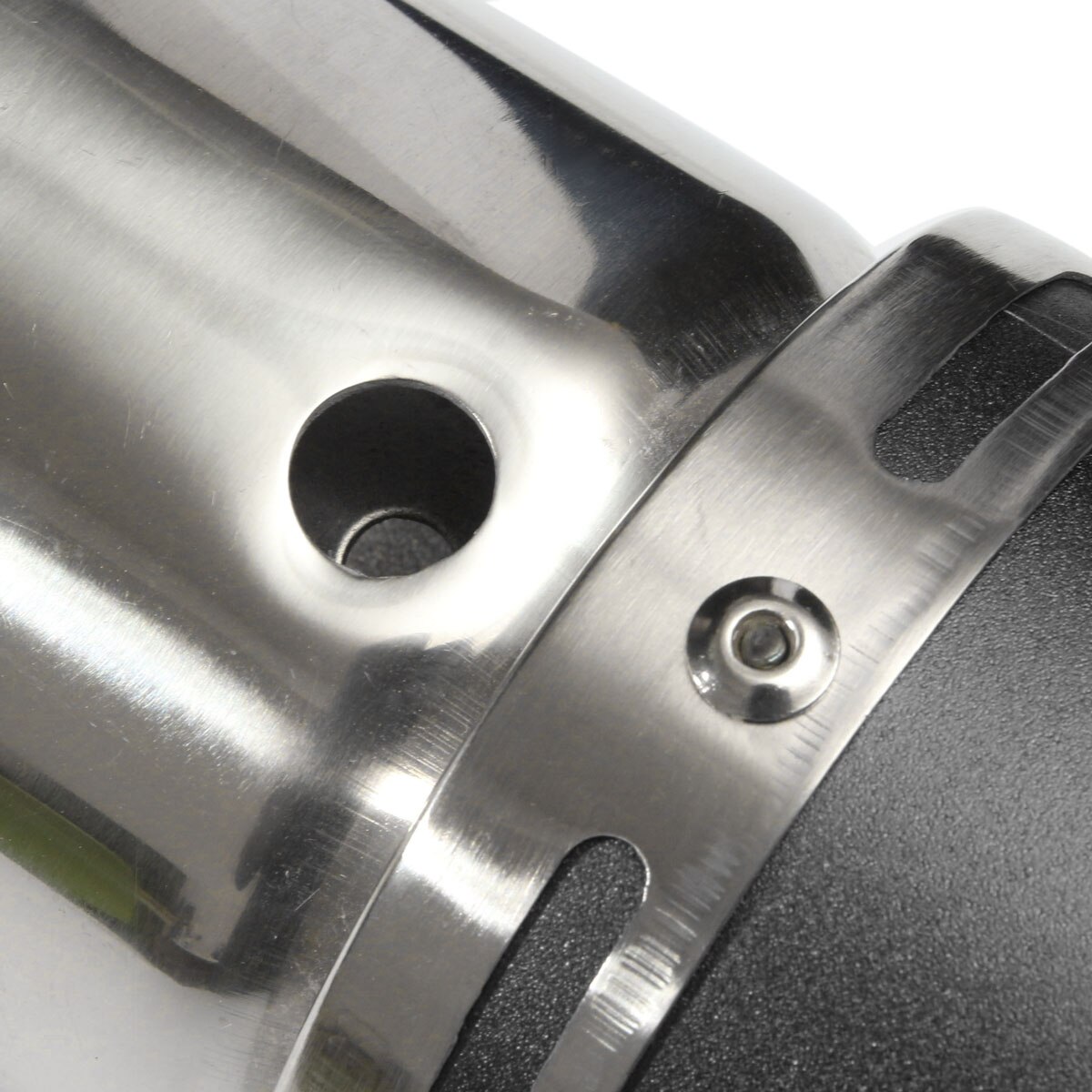 50mm/2in GY6 Performance Motorcycle Exhaust silencer Stainless Steel Short Carbon Fiber For 4 Stroke Scooter GY6 125cc 150cc