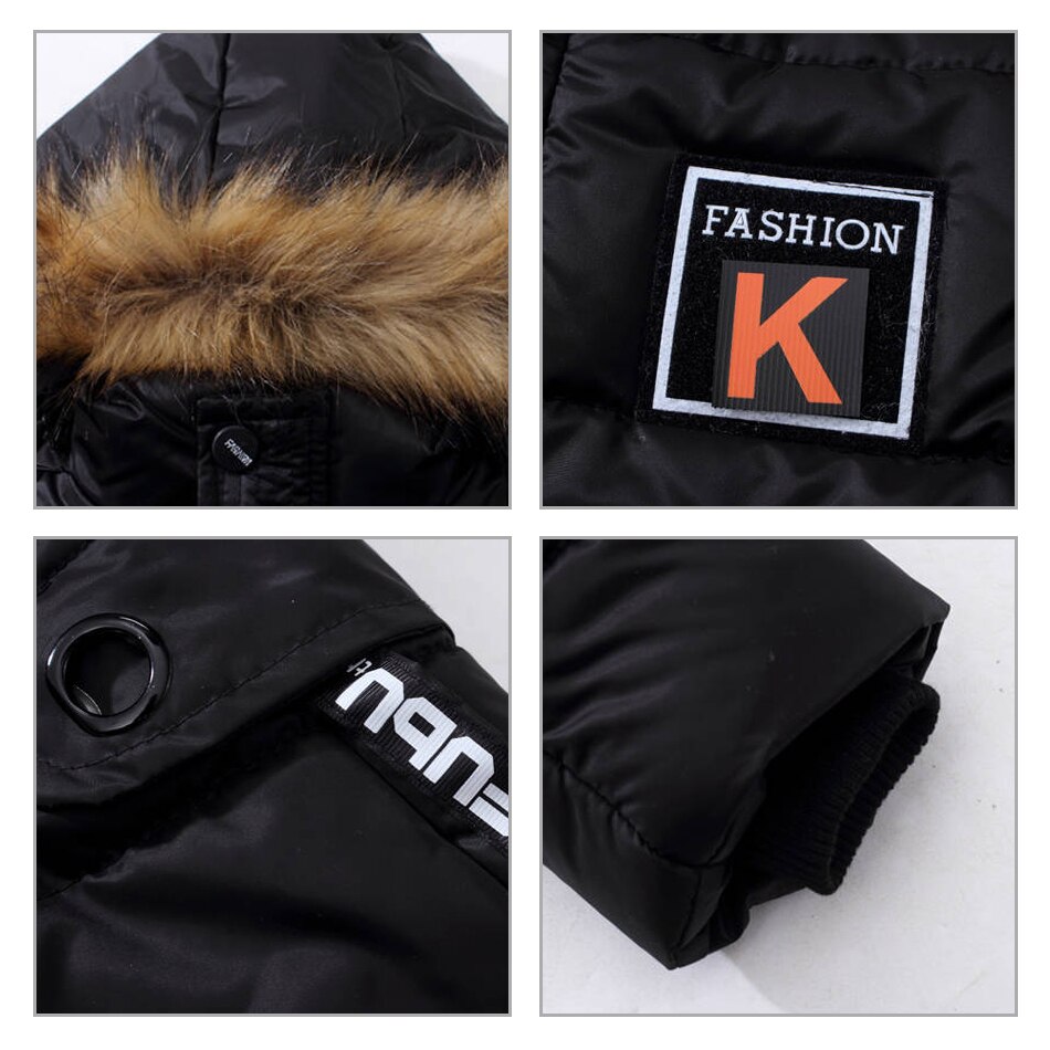 Min 30 graden winter donsjas voor jongens 4 6 8 10 12 13 15 jaar tiener puffer jas kind warme lange parka kinder capuchonjas