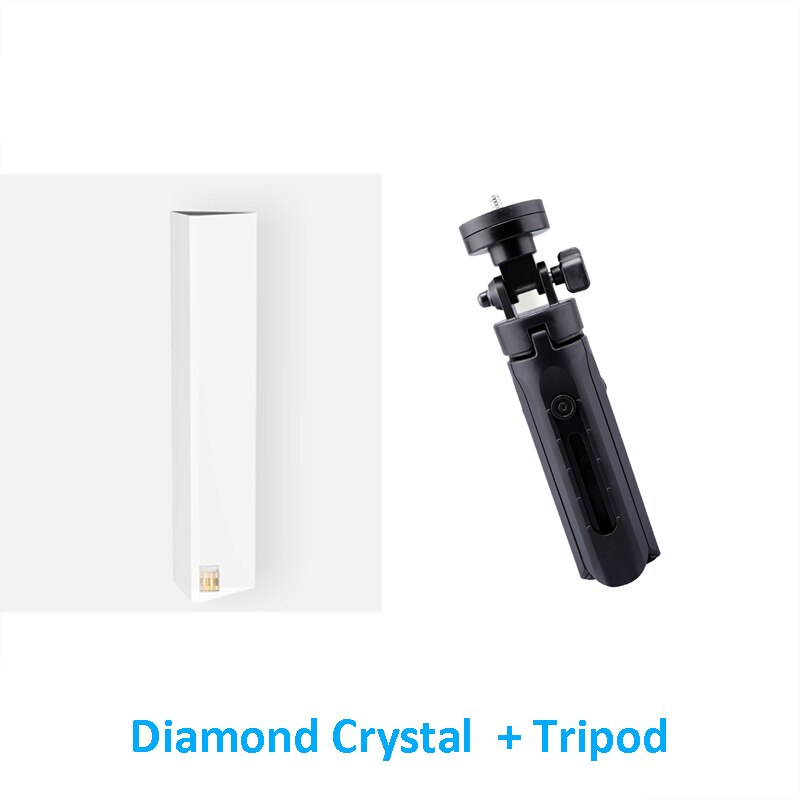 Photography Prism with 1/4'' Crystal Ball Optical Glass Magic Photo Ball Glow Effect Decorative Photography Studio Accessories: Diamond Tripod