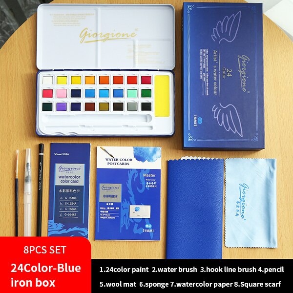 Verfstiften 24 Kleuren Playcolor 2041 Verfdoos Met 24 Kleuren – Inclusief Neon En Metallic, Kreukt Het Papier Niet, Direct Te Gebruiken Effen Stiften Kreukvrij