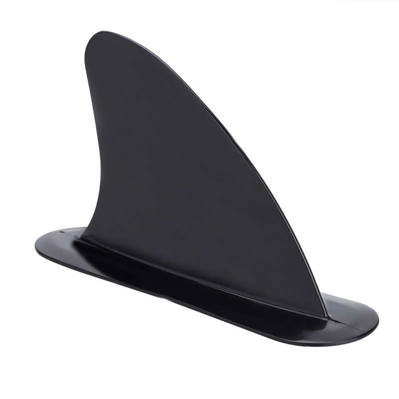 Kayak Tracking Black PVC Skeg Tracking Fin Integral Fins Mounting Points Watershed Board for Kayaks Canoes Rowing Boats