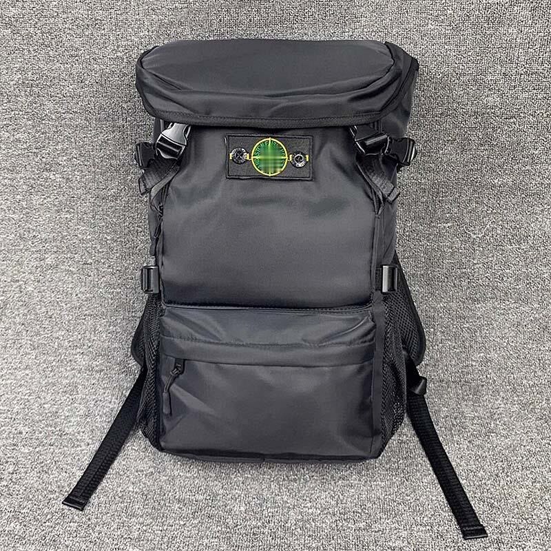 island Men Women Retro Functional Waterproof Large-capacity Backpack Student School Bag Size 30cmx50cm