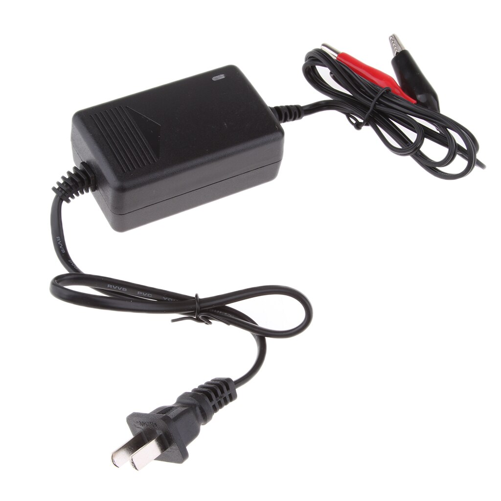 Entrada del cargador de batería de la motocicleta: 100V-240V ~ 50/60Hz salida: 6V 2A
