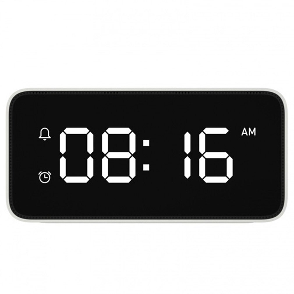 Para Xiaomi Xiaoai reloj despertador inteligente Xiaoai altavoz de clase superior Control de voz en casa Control de voz multifunción música luminosa: Default Title