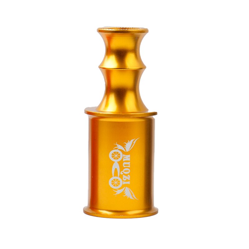 Super Light Bicycle Front/rear Wheel Hub Axle Extension Holder Mountain Bike Quick Release End Extender Taillight Mount: HLD-226 Golden